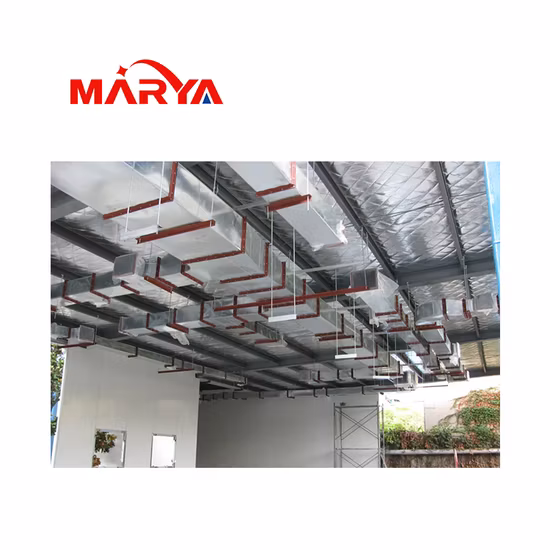Sistema de sala limpia de fabricación de hierbas GMP
