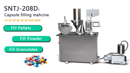 Farmacéuticos Productos innovadores simples Últimas máquinas de llenado de cápsulas semiautomáticas Equipos de maquinaria para fabricar cápsulas Máquina de llenado de cápsulas semiautomática